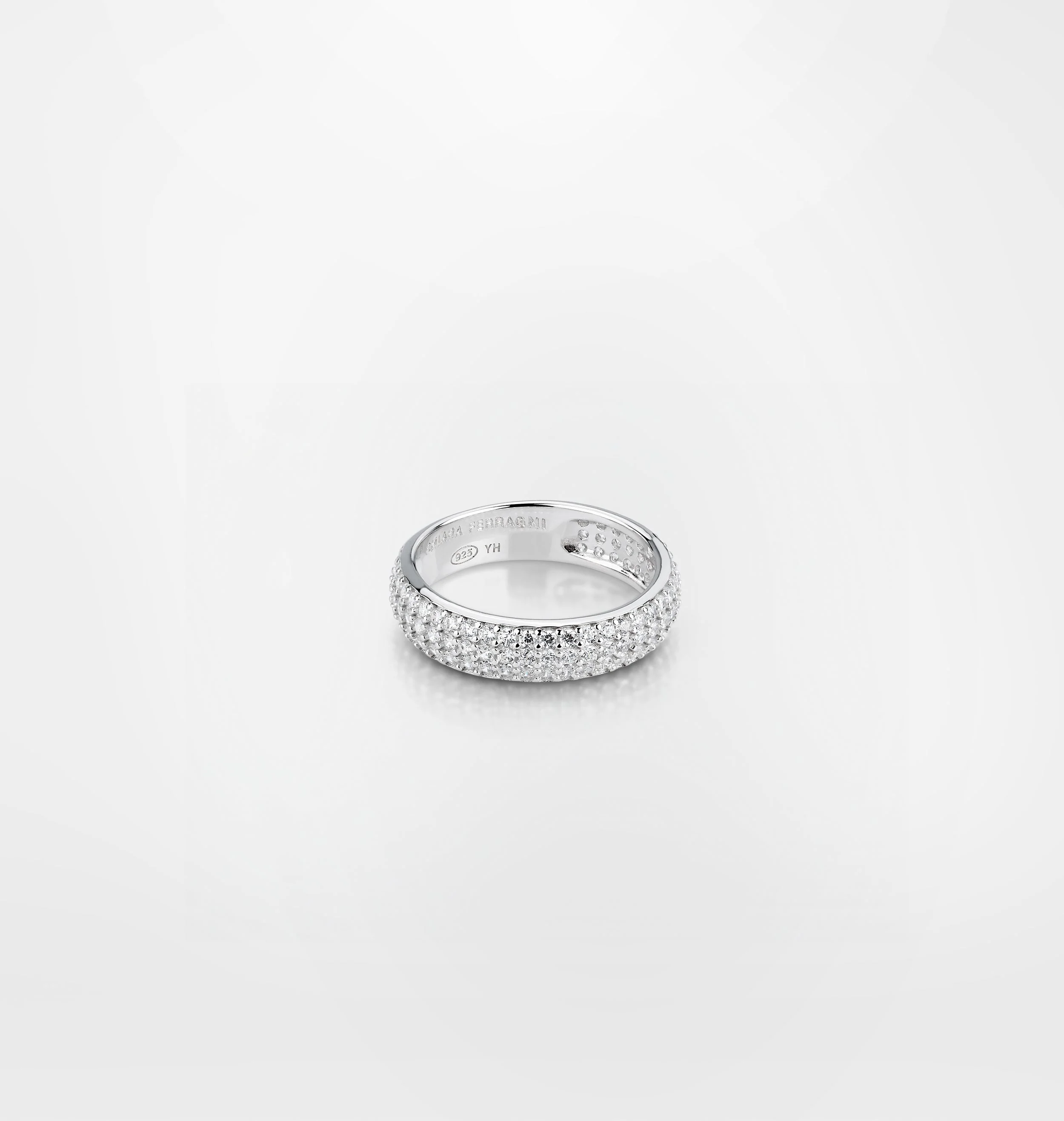 BAND PAVÈ RING SILVER 925 - Image 3