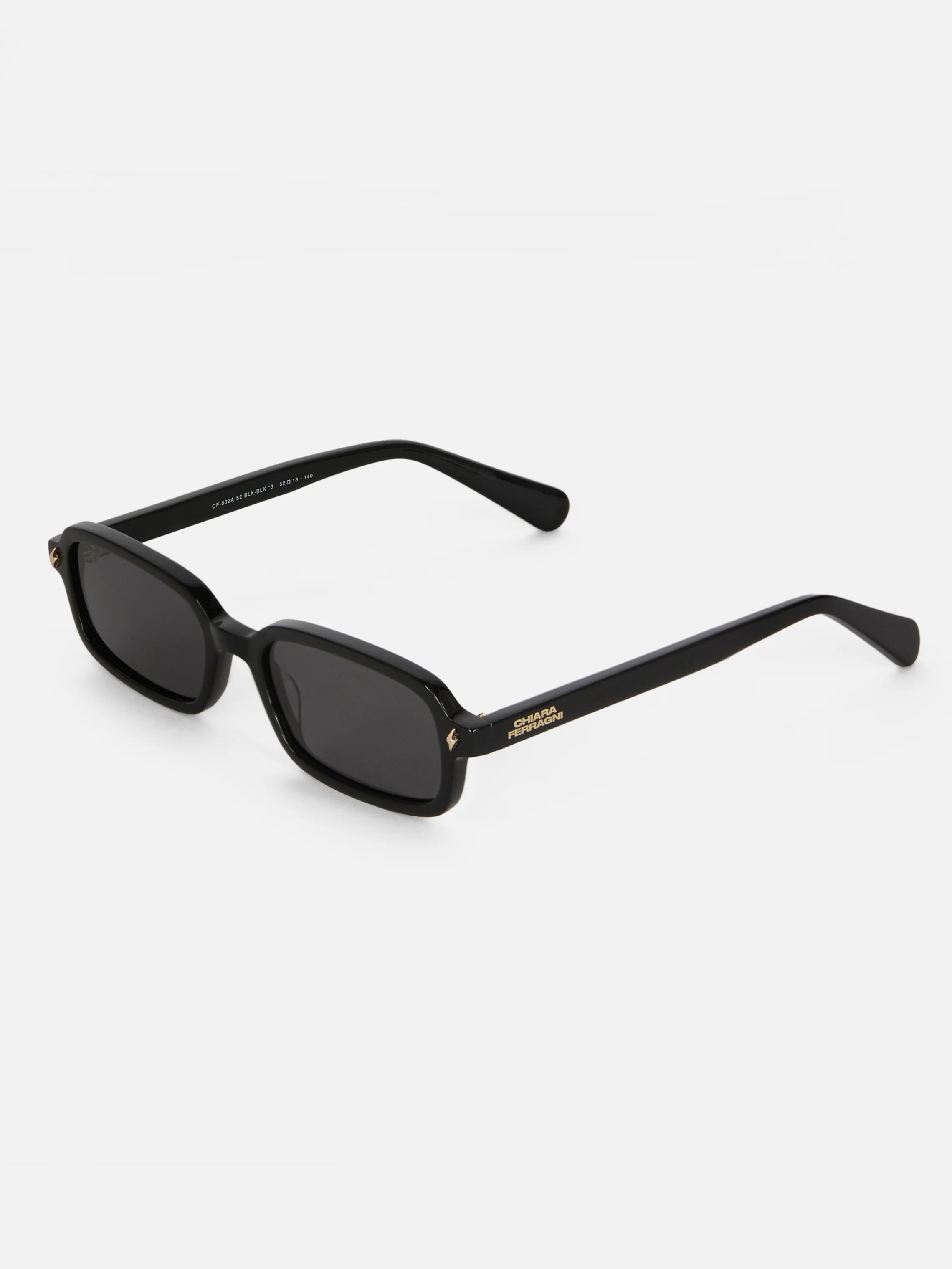 BLACK SLIM SUNGLASSES - Image 3