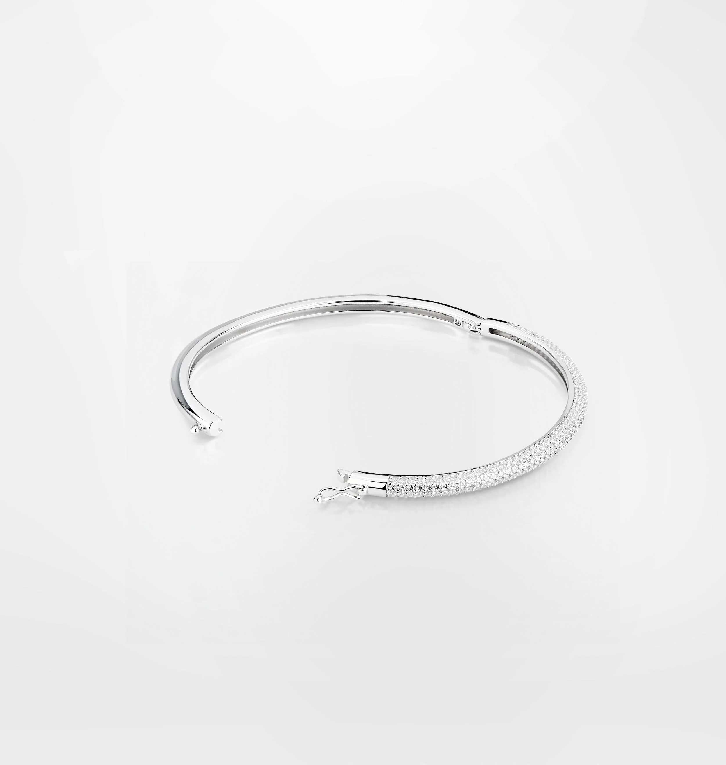 PAVÈ BANGLE SILVER 925 - Image 3